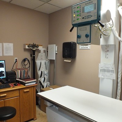 Our hospital uses digital radiography, which provides high quality images.